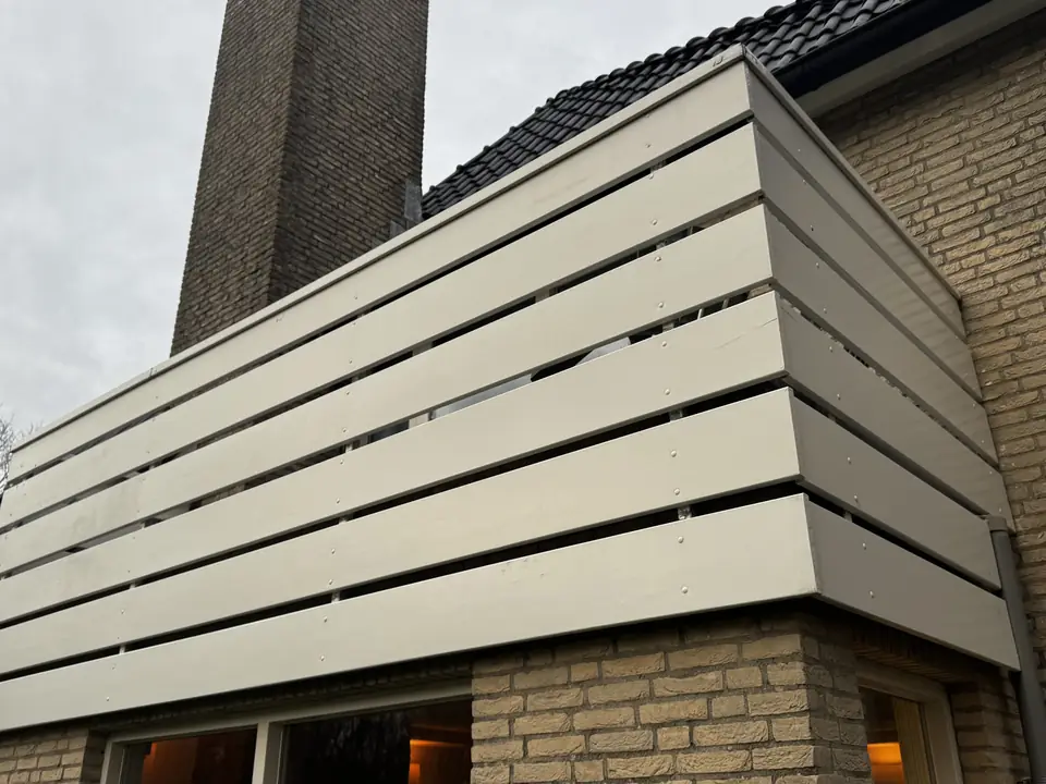 Hetzelfde overstek schoon
